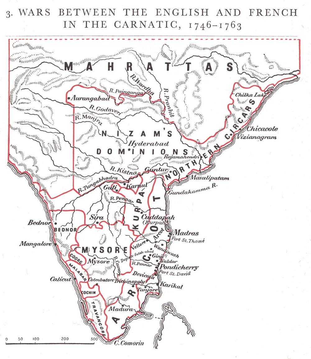 Wars Between the English and French in the Carnatic 1746&ndash;1763