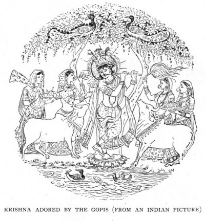 Krishna and Gopis