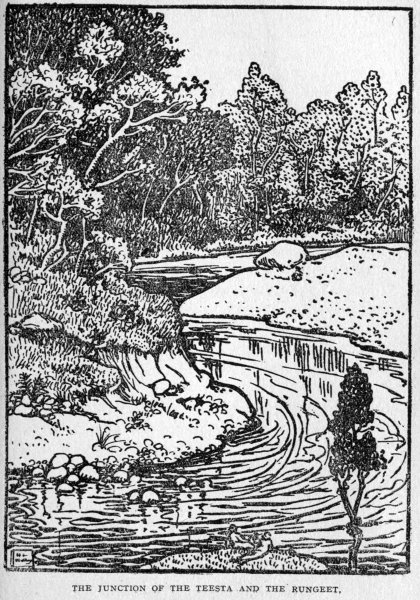 The Junction of the Teesta and the Rungreet